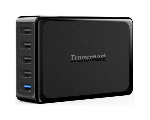 Зарядний пристрій Tronsmart U5PTA Quick Charge 3.0 Rapid Desktop Charger Black (210781)