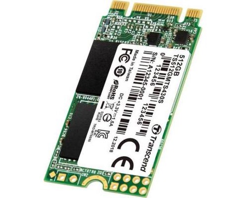 Накопичувач SSD M.2 2242 512GB Transcend (TS512GMTS430S)