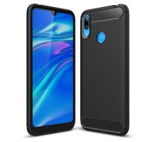 Чохол до мобільного телефона Laudtec для Huawei Y7 2019 Carbon Fiber (Black) (LT-HY72019B)
