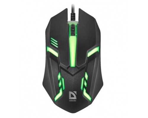 Мишка Defender Cyber MB-560L Black (52560)