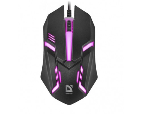 Мишка Defender Cyber MB-560L Black (52560)