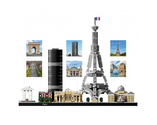 Конструктор LEGO Architecture Париж 649 деталей (21044)