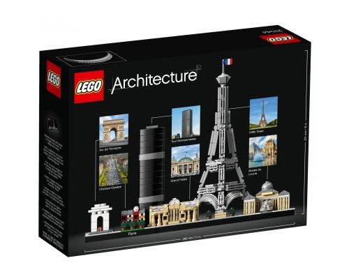 Конструктор LEGO Architecture Париж 649 деталей (21044)