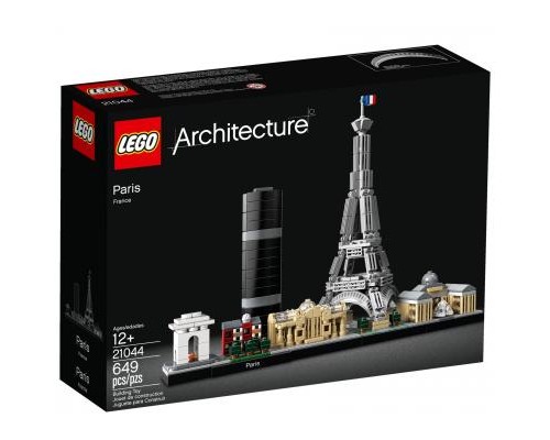Конструктор LEGO Architecture Париж 649 деталей (21044)