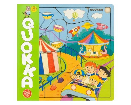 Розвиваюча іграшка Quokka пазл-мозаїка Парк розваг (QUOKA018PM)