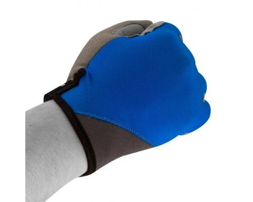 Велорукавиці PowerPlay 6566 Blue L (6566_L_Blue/Grey)