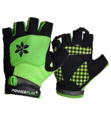Велорукавиці PowerPlay Women 5284 Green XS (5284B_XS_Green)