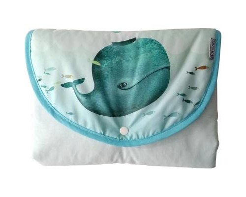 Пеленальний матрацик Верес Menthol whale 57 *60 (427.8)