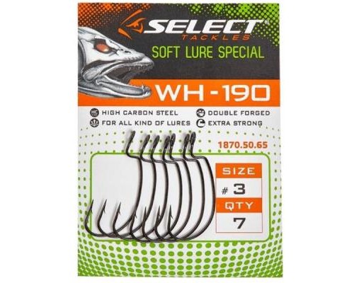 Гачок Select WH-190 3/0 (4 шт/уп) (1870.50.70)
