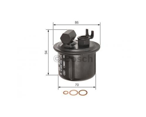 Фільтр паливний Bosch 0 986 450 104