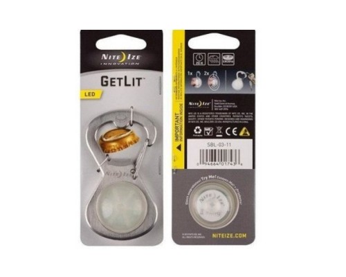 Карабін туристичний Nite ize Carb SS Opener NI812 Steel (4823082710959)