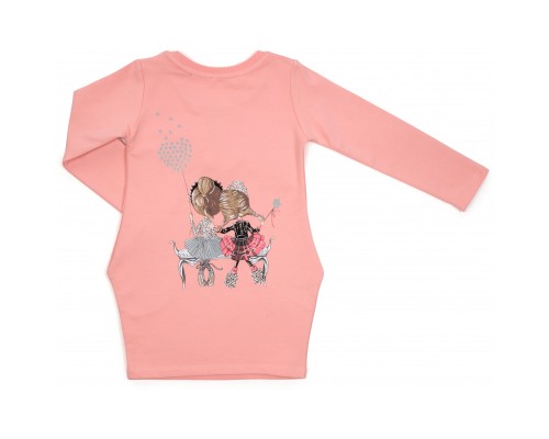 Плаття дитяче Breeze з дівчатками (15983-98G-peach)