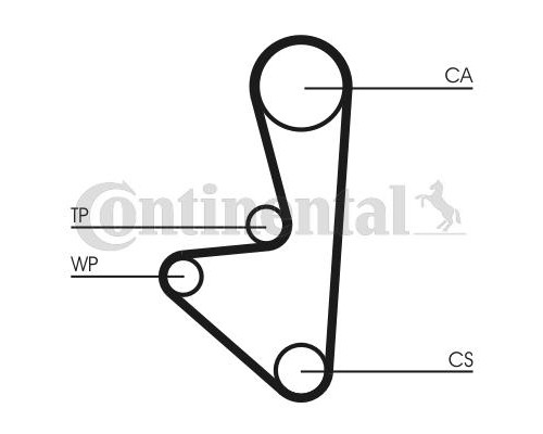 Ремінь ГРМ CONTITECH CT744