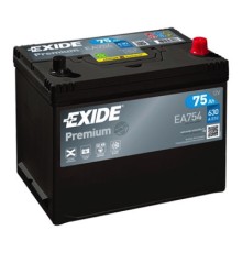 Акумулятор автомобільний EXIDE PREMIUM 75A (EA754)