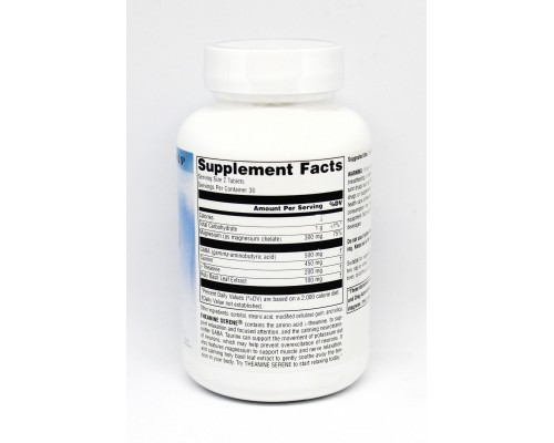 Амінокислота Source Naturals Теанін Серен, Serene Science, 60 таблеток (SNS-01775) 