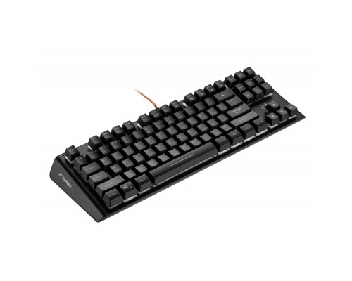 Клавіатура 2E KG355 LED 87key USB Black Ukr (2E-KG355UBK)