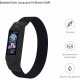 Ремінець до фітнес браслета Armorstandart Braided Solo Loop для Xiaomi Mi Band 4/5/6 Black size M (ARM58769)
