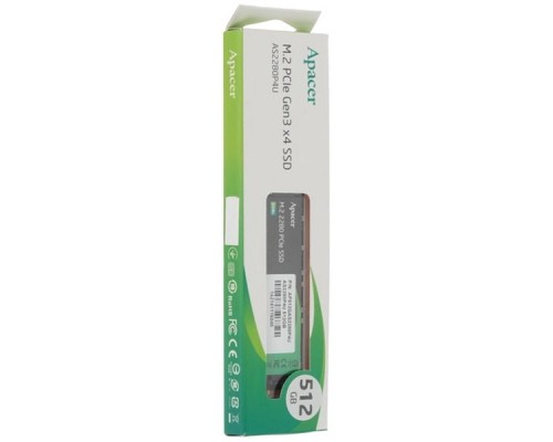 Накопичувач SSD M.2 2280 512GB Apacer (AP512GAS2280P4U-1)