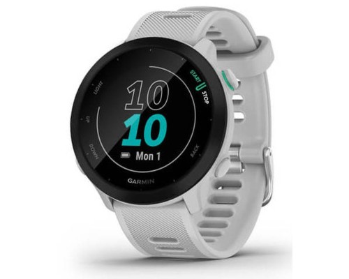 Смарт-годинник Garmin Forerunner 55, Whitestone, GPS (010-02562-11)