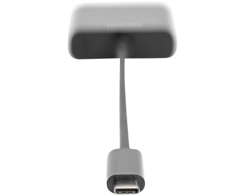 Перехідник USB-C to HDMI UHD 4K, M/F, 0.15 m Digitus (DA-70852)