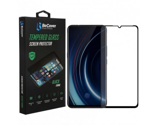 Скло захисне BeCover Vivo Y15s / Y15a Black (707250)