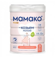 Дитяча суміш MAMAKO 3 Premium з біфідобактер. від 12 міс. 800 г (8437022039152)