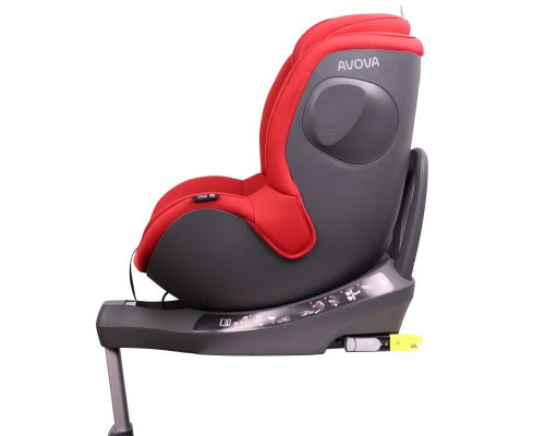 Автокрісло Avova Sperber-Fix i-Size 0-1 Maple Red (4260621465022)
