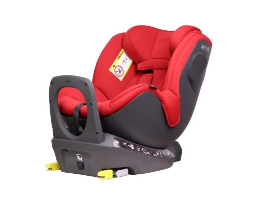 Автокрісло Avova Sperber-Fix i-Size 0-1 Maple Red (4260621465022)
