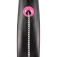 Повідок для собак Flexi Black Design М трос 5 м (рожевий) (4000498033418)