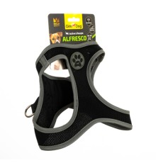 Шлея для собак GimDog Alfresco L неопрен 47-50 см чорна (8009632059983)