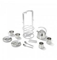 Ігровий набір Melissa&Doug чайний набір з нержавіючої сталі (MD4251)