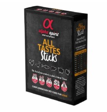 Ласощі для собак Alpha Spirit DOG Sticks ALL 6 напіввологі 6 смаків по 40 г (240 г) (8437013576949)