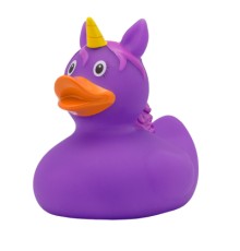 Іграшка для ванної Funny Ducks Качка Єдиноріг фіолетовий (L2090)