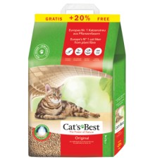 Наповнювач для туалету Cats Best Original Деревний грудкувальний 5.2 кг (10 + 2 л) (4002973191163)