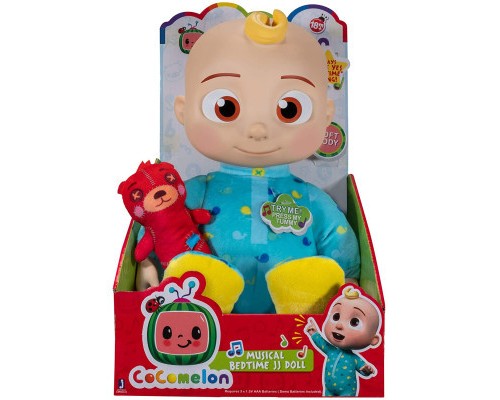 Інтерактивна іграшка CoComelon Roto Plush Bedtime JJ Doll Джей Джей зі звуком (CMW0016)