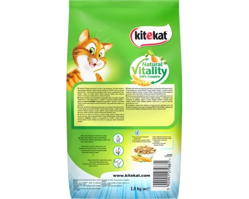Сухий корм для кішок Kitekat Риба з овочами 1.8 кг (5900951279881)