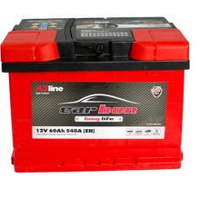 Акумулятор автомобільний CARBON 60 Ah/12V Euro (CRB60-00)