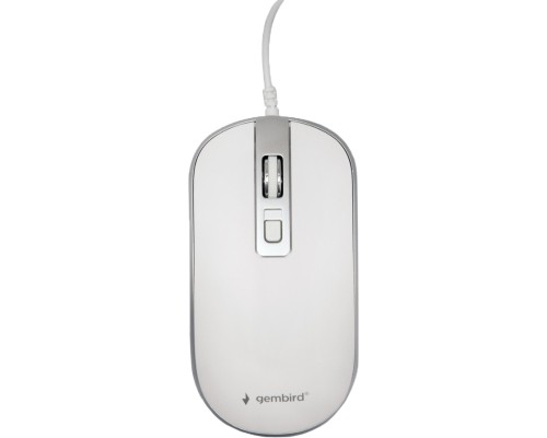 Мишка Gembird MUS-4B-06-WS USB White/Grey (MUS-4B-06-WS)