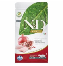 Сухий корм для кішок Farmina GRAIN FREE для дорослих кішок курка, гранат 10 кг (8010276024930)