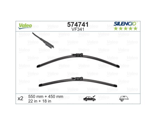 Щітка склоочисника Valeo 574741