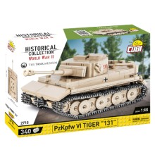 Конструктор Cobi Друга Світова Війна Танк Тигр 131, 340 деталей (COBI-2710)