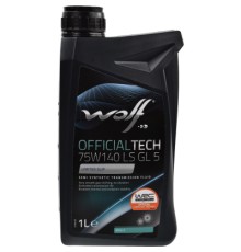 Трансмісійна олива Wolf OFFICIALTECH 75W140 LS GL 5 1л (8304200)