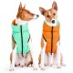 Курточка для тварин Airy Vest Lumi двостороння M 47 м'ятно-помаранчева (2286)