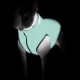 Курточка для тварин Airy Vest Lumi двостороння M 47 м'ятно-помаранчева (2286)
