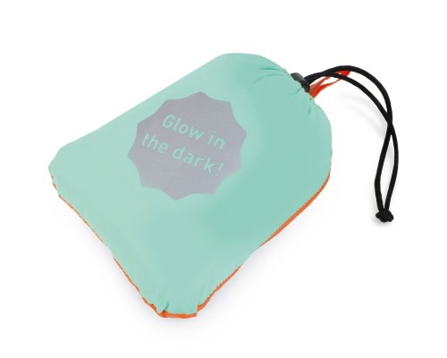 Курточка для тварин Airy Vest Lumi двостороння M 47 м'ятно-помаранчева (2286)