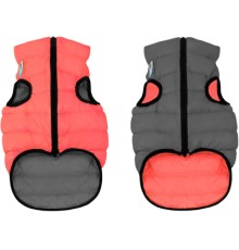 Курточка для тварин Airy Vest двостороння М 40 коралово-сіра (1846)