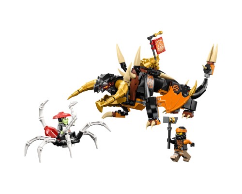 Конструктор LEGO Ninjago Земляний дракон Коула EVO 285 деталей (71782)