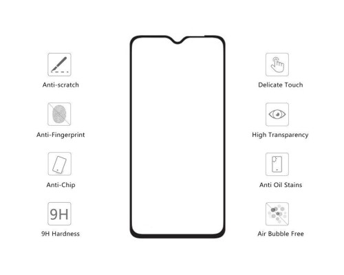 Скло захисне Drobak ZTE Blade 20 Smart (242413)