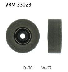 Ролик натягувача ременя SKF VKM 33023