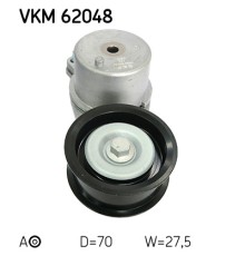 Ролик натягувача ременя SKF VKM 62048
